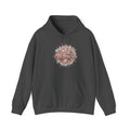 Celebration Floral Hoodie — Rose Gold 'Celebrate' Graphic Pullover