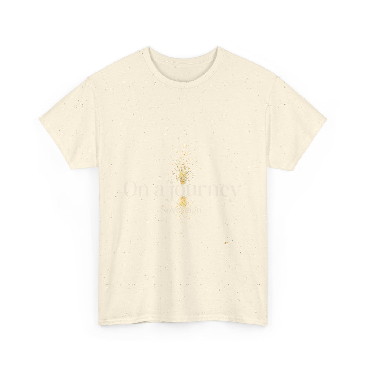 Journey Graphic Tee — "On a Journey" Inspirational White T‑Shirt
