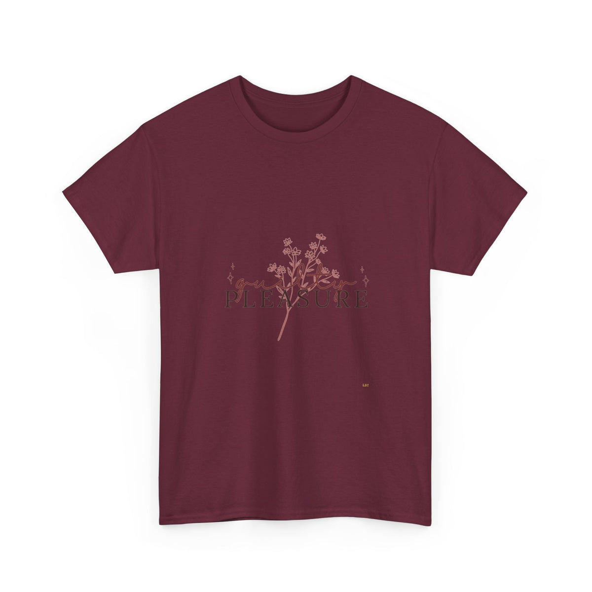 Pleasure Floral T‑Shirt — Minimal Botanical Graphic Tee