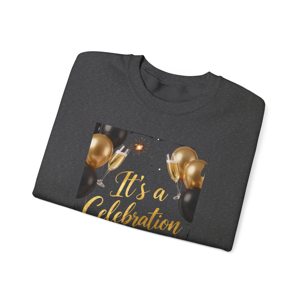 It’s a Celebration Gold & Black Sweatshirt
