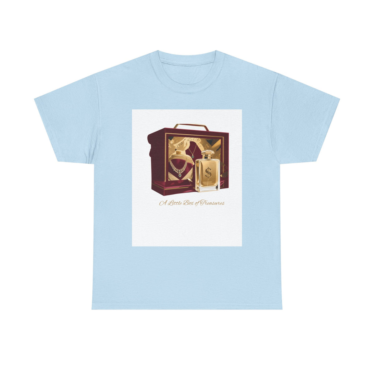 Red Jewelry Box Cotton Tee