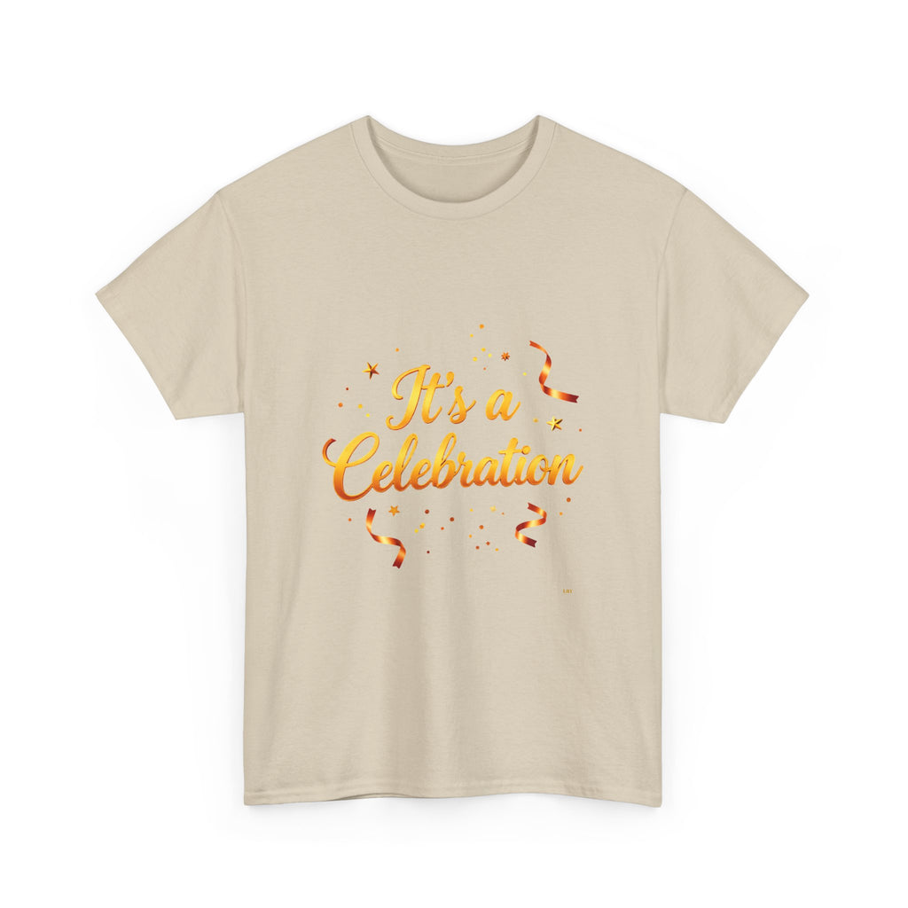 It's a Celebration T-Shirt — Confetti Party Graphic Tee