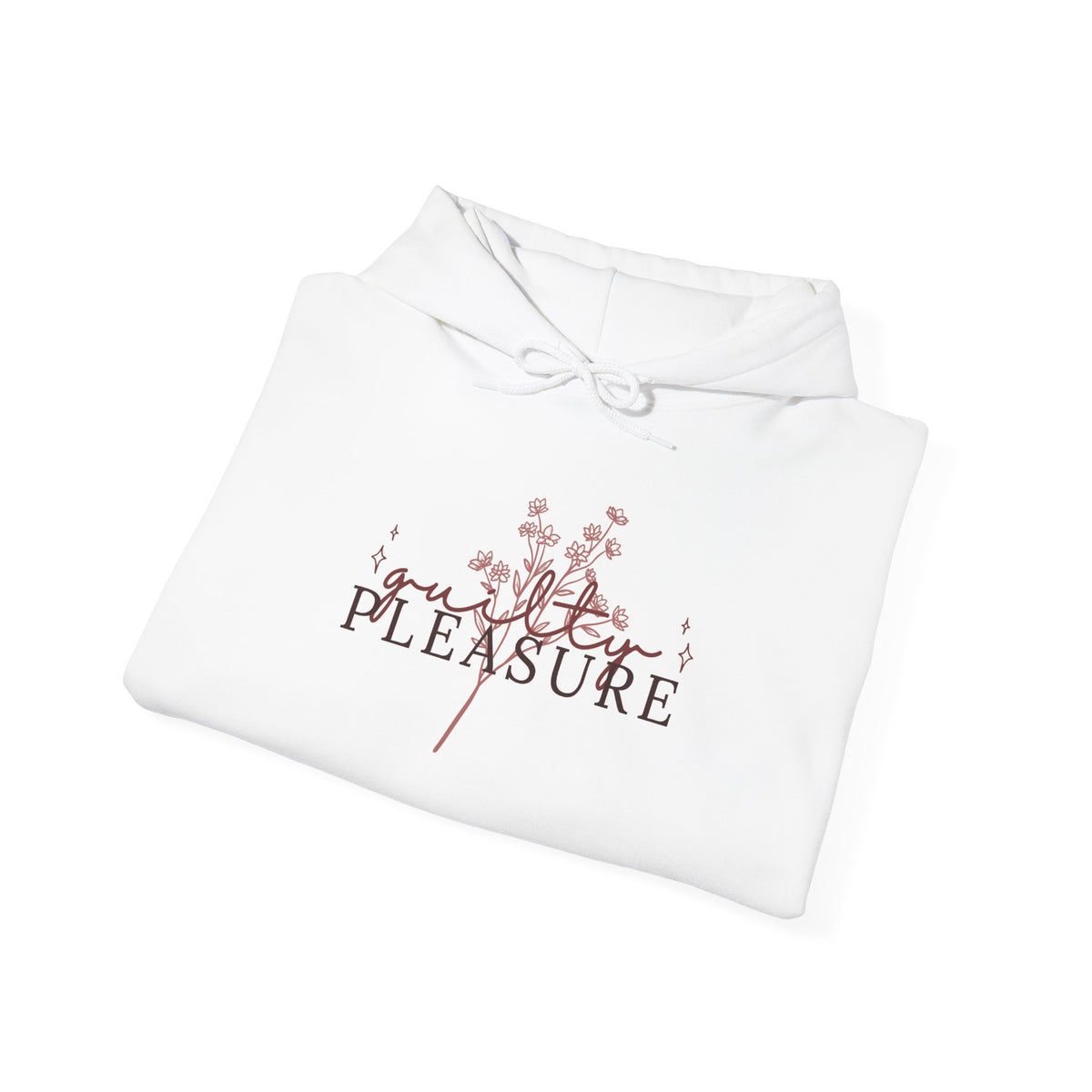 Pleasure Floral Hoodie – Minimal Cherry Blossom Graphic Pullover