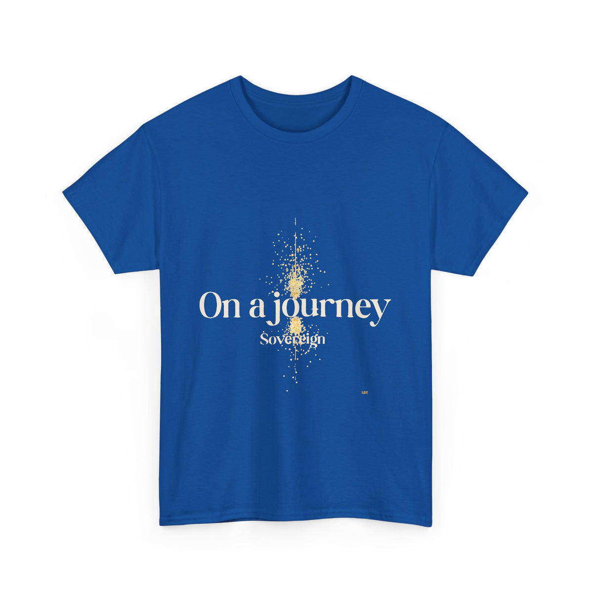 Journey Graphic Tee — "On a Journey" Inspirational White T‑Shirt
