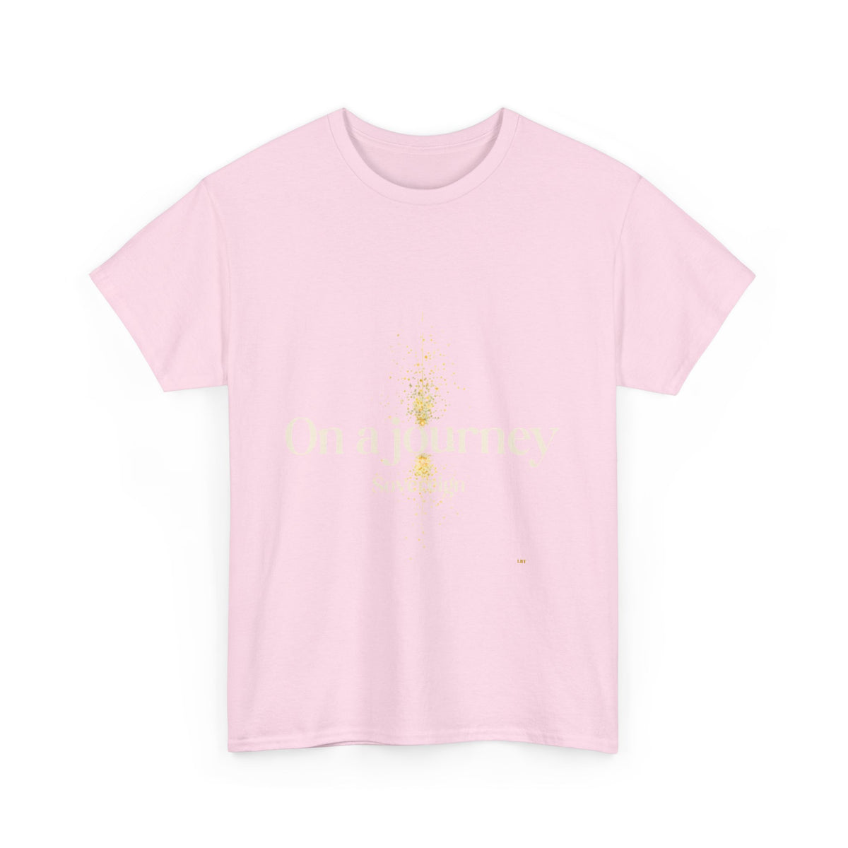 Journey Graphic Tee — "On a Journey" Inspirational White T‑Shirt