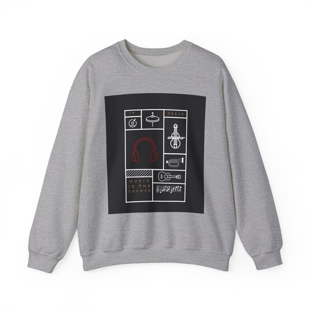 Music is the Answer Crewneck Sweatshirt