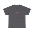 T-Shirt — LBT Perfume Bottle Graphic Tee with "Become someone everyone's #1" Script