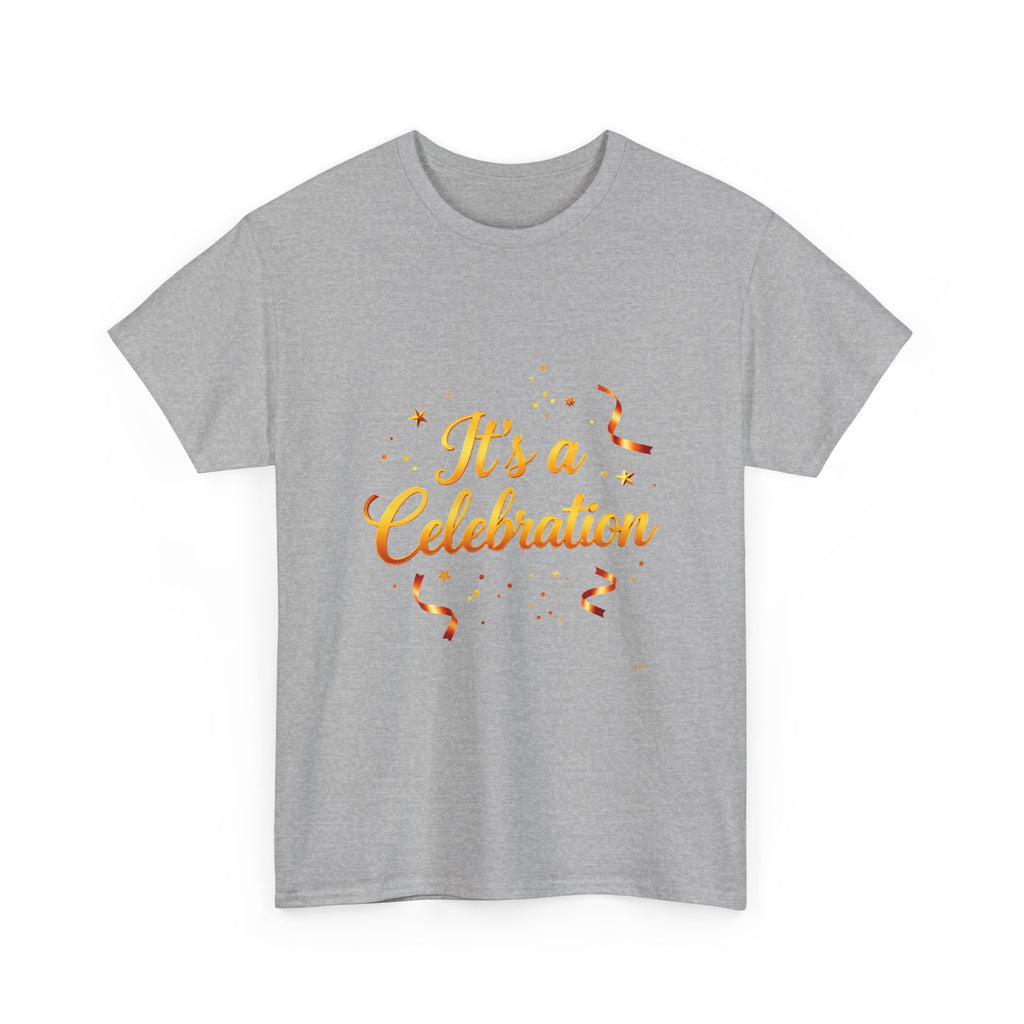 It's a Celebration T-Shirt — Confetti Party Graphic Tee