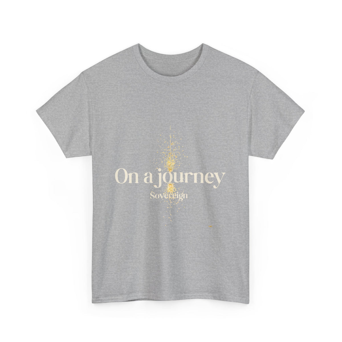 Journey Graphic Tee — "On a Journey" Inspirational White T‑Shirt
