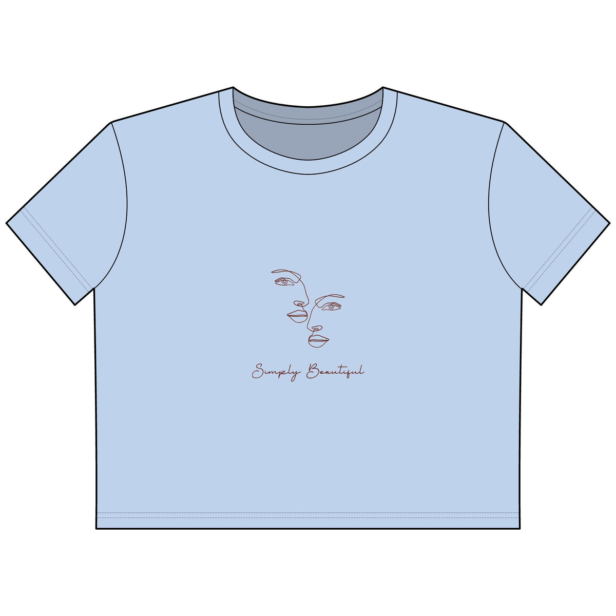 Womens Crop Tee