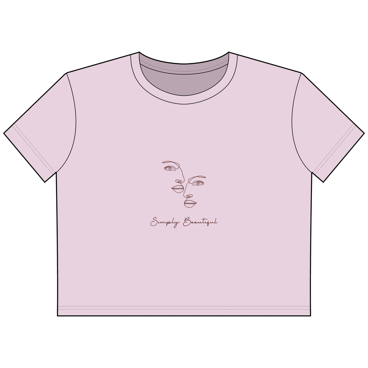 Womens Crop Tee