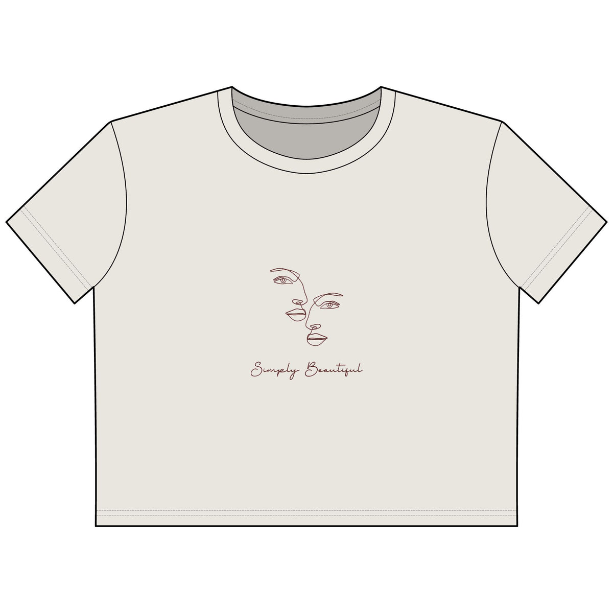 Womens Crop Tee