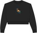 Womens Relaxed Crop Crewneck