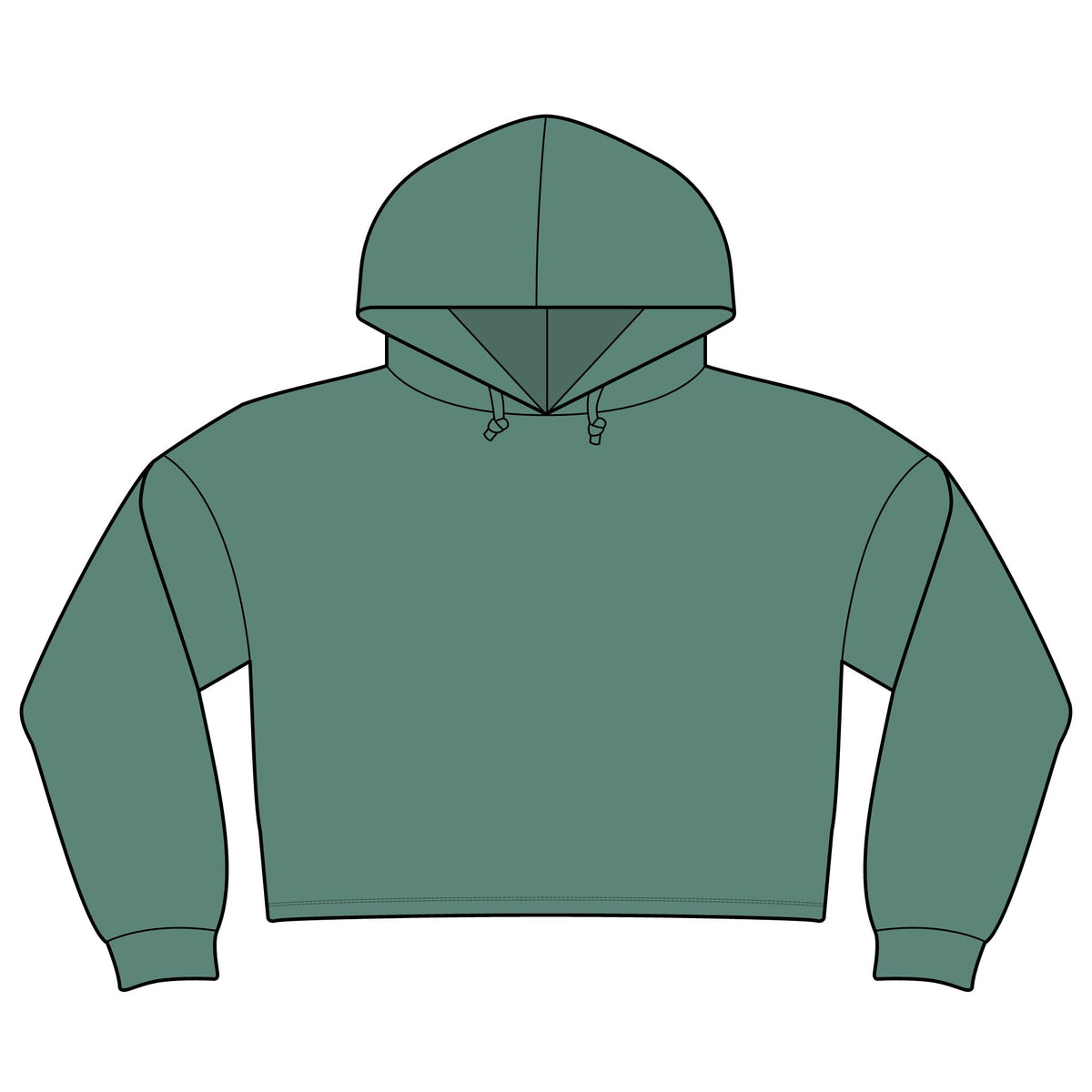 Women's Perfect Tri Midi Long Sleeve Hoodie
