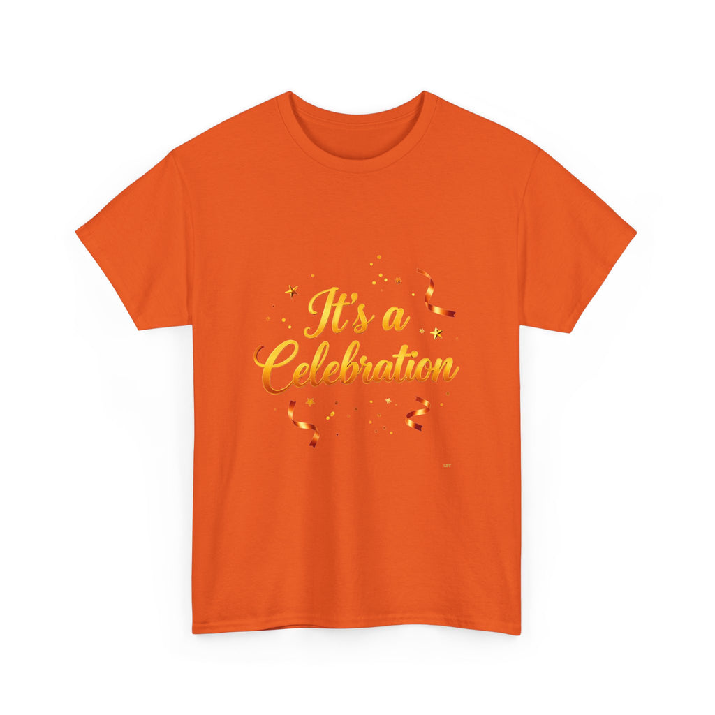It's a Celebration T-Shirt — Confetti Party Graphic Tee