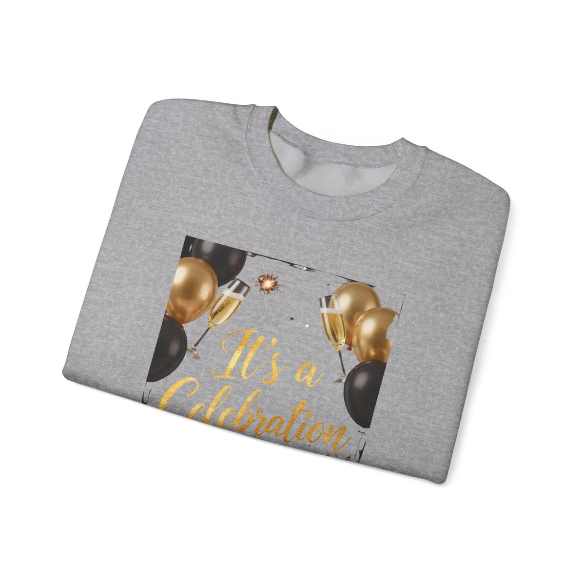 It’s a Celebration Gold & Black Sweatshirt