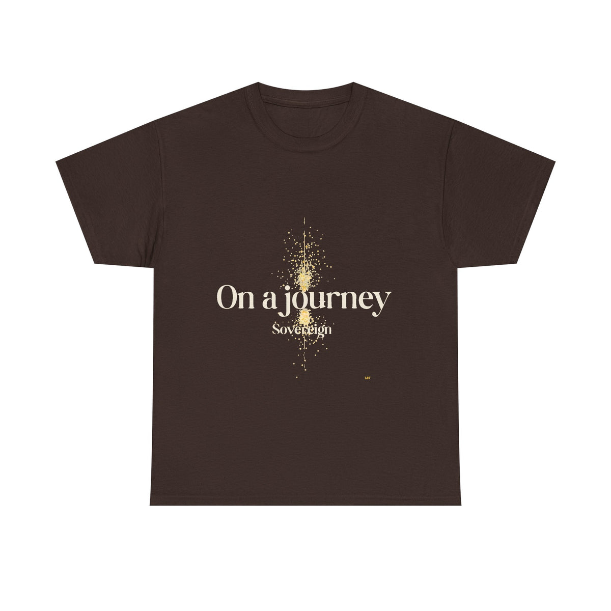 Journey Graphic Tee — "On a Journey" Inspirational White T‑Shirt