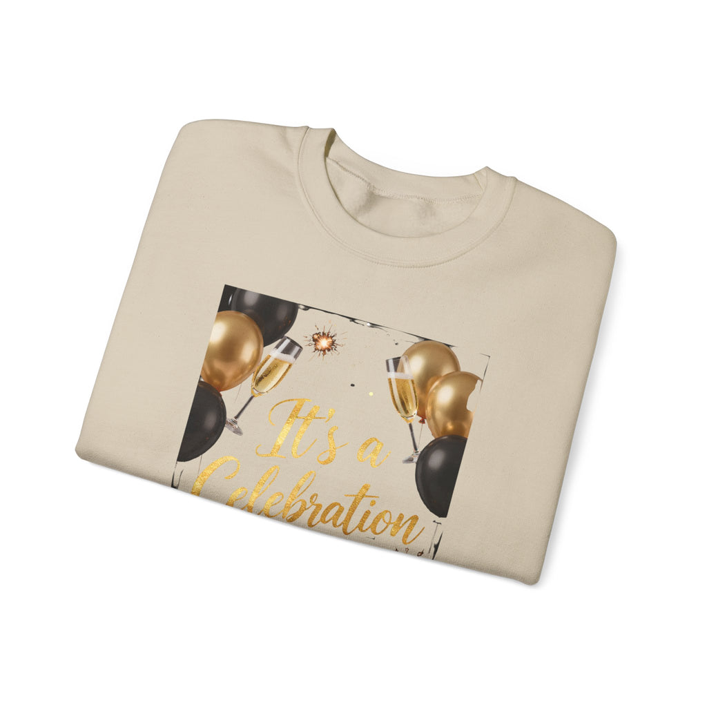 It’s a Celebration Gold & Black Sweatshirt