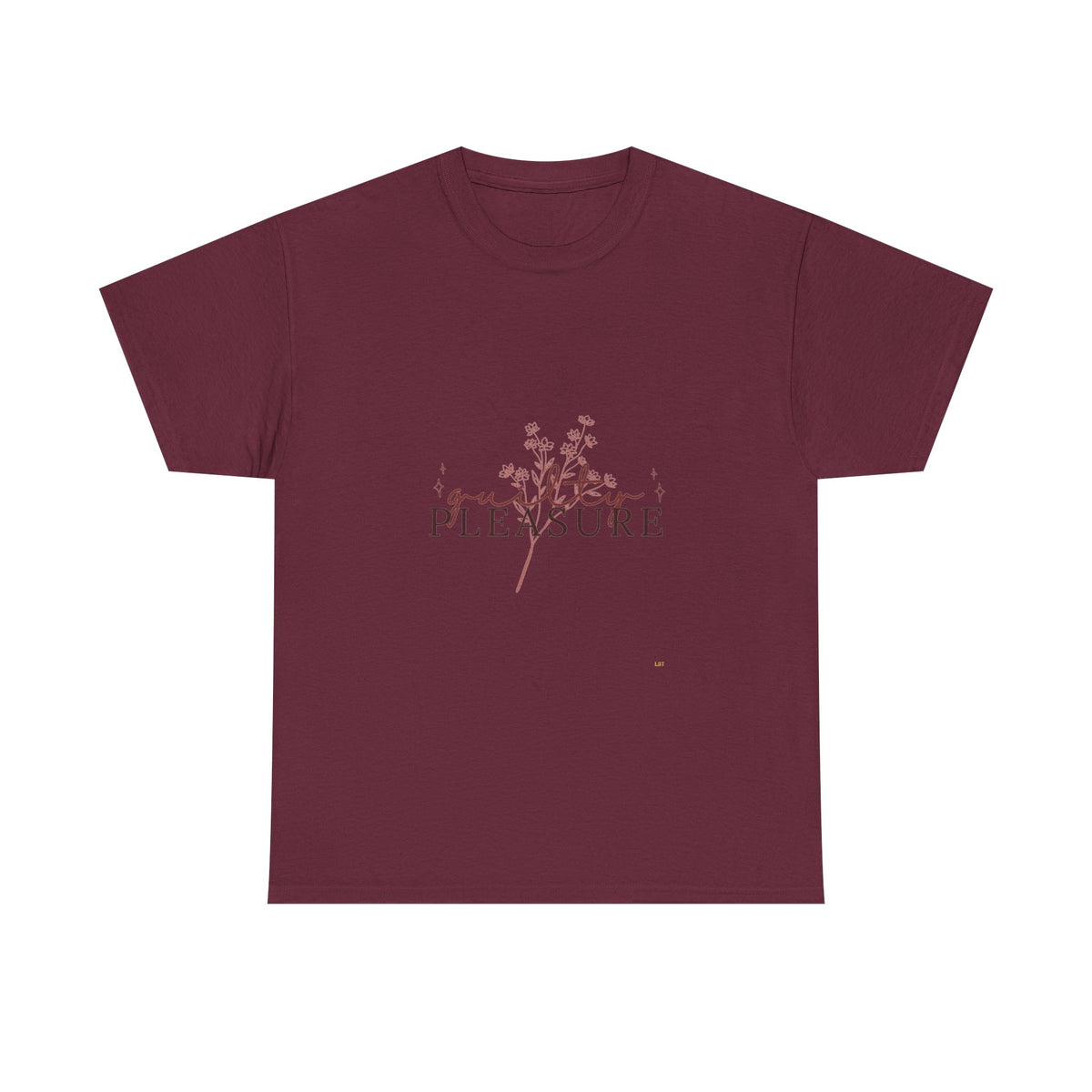 Pleasure Floral T‑Shirt — Minimal Botanical Graphic Tee