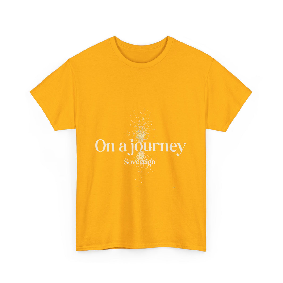 Journey Graphic Tee — "On a Journey" Inspirational White T‑Shirt