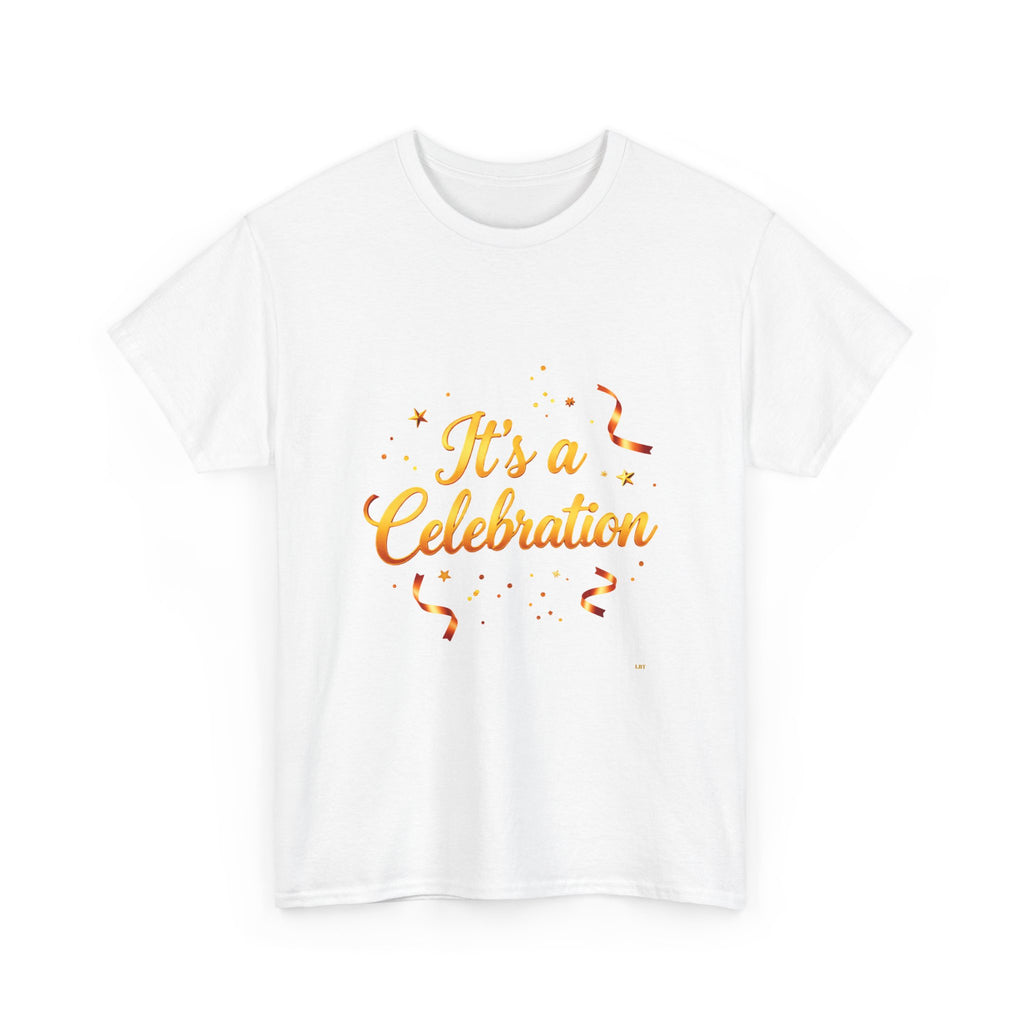 It's a Celebration T-Shirt — Confetti Party Graphic Tee