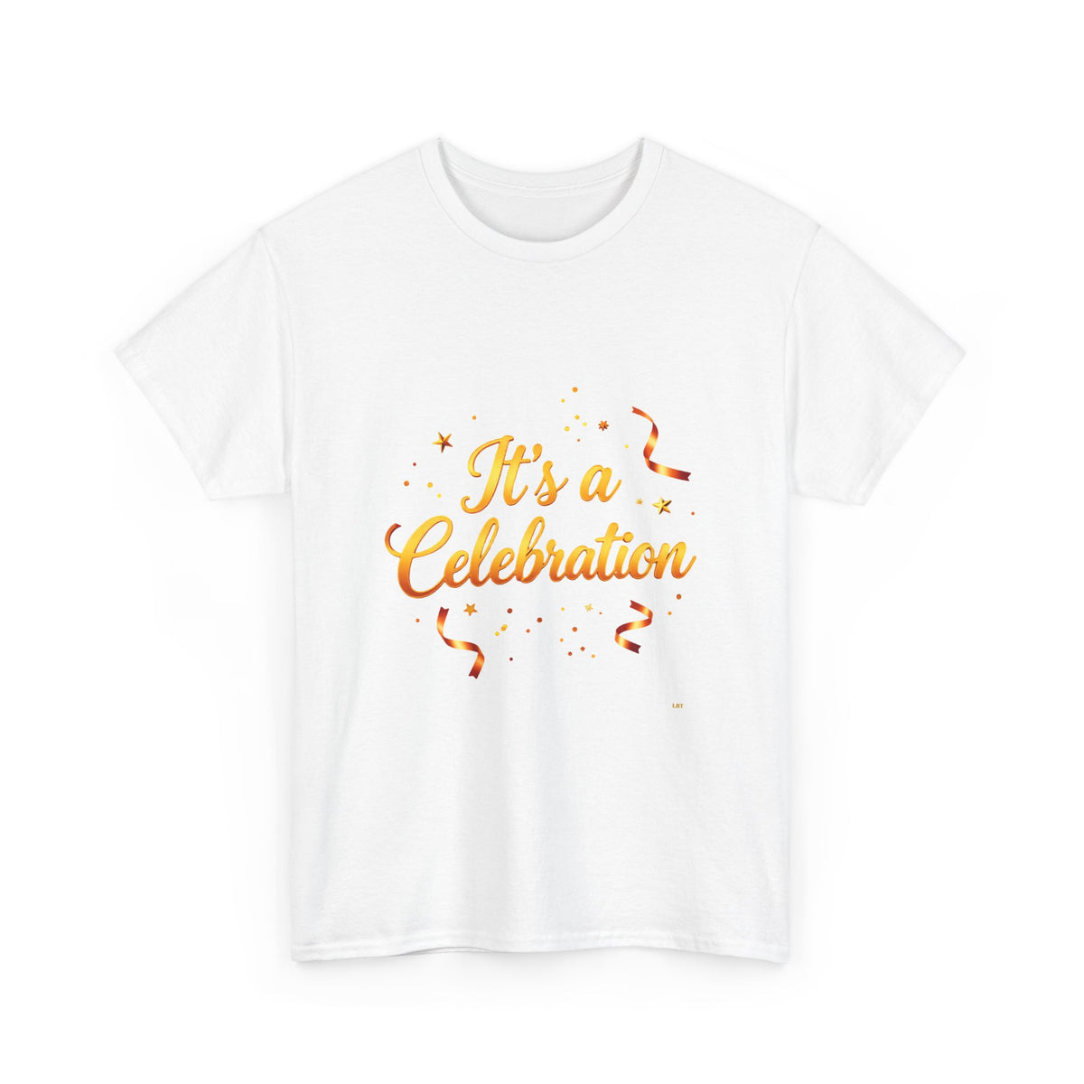 It's a Celebration T-Shirt — Confetti Party Graphic Tee