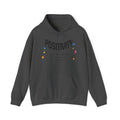 Positive Vibes Hoodie — "Positivity" Confetti Motivational Pullover