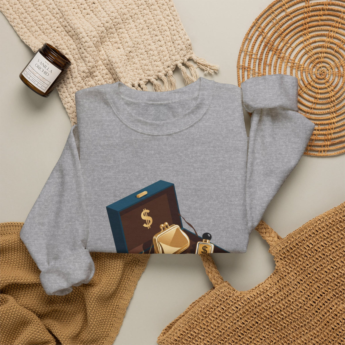 The Green Jewelry Box Crewneck Sweatshirt