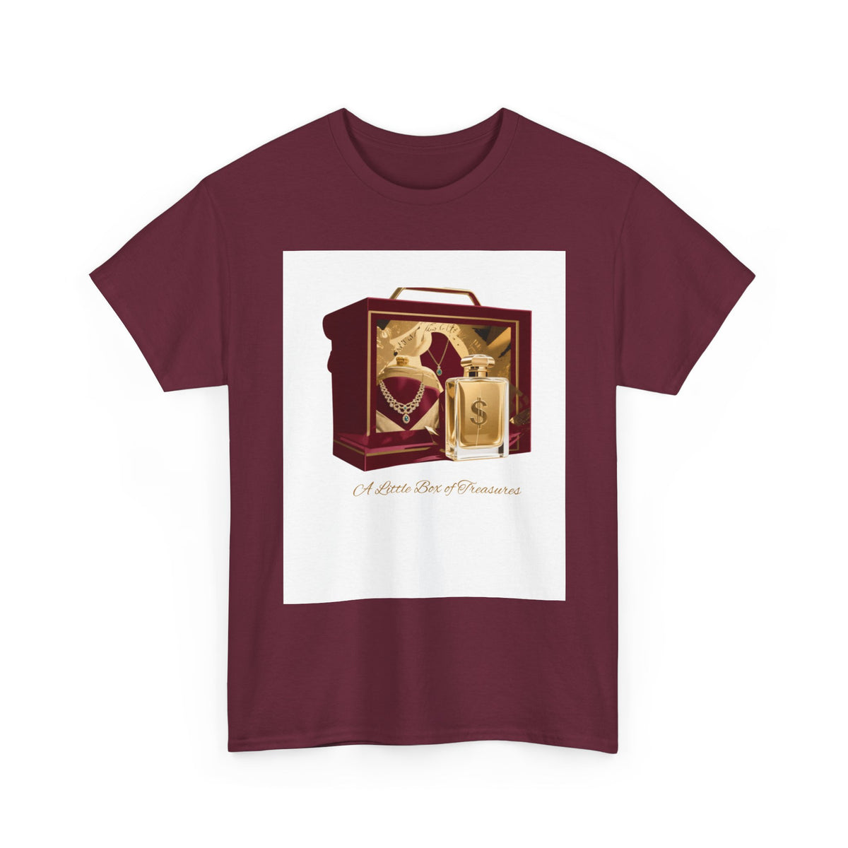 Red Jewelry Box Cotton Tee