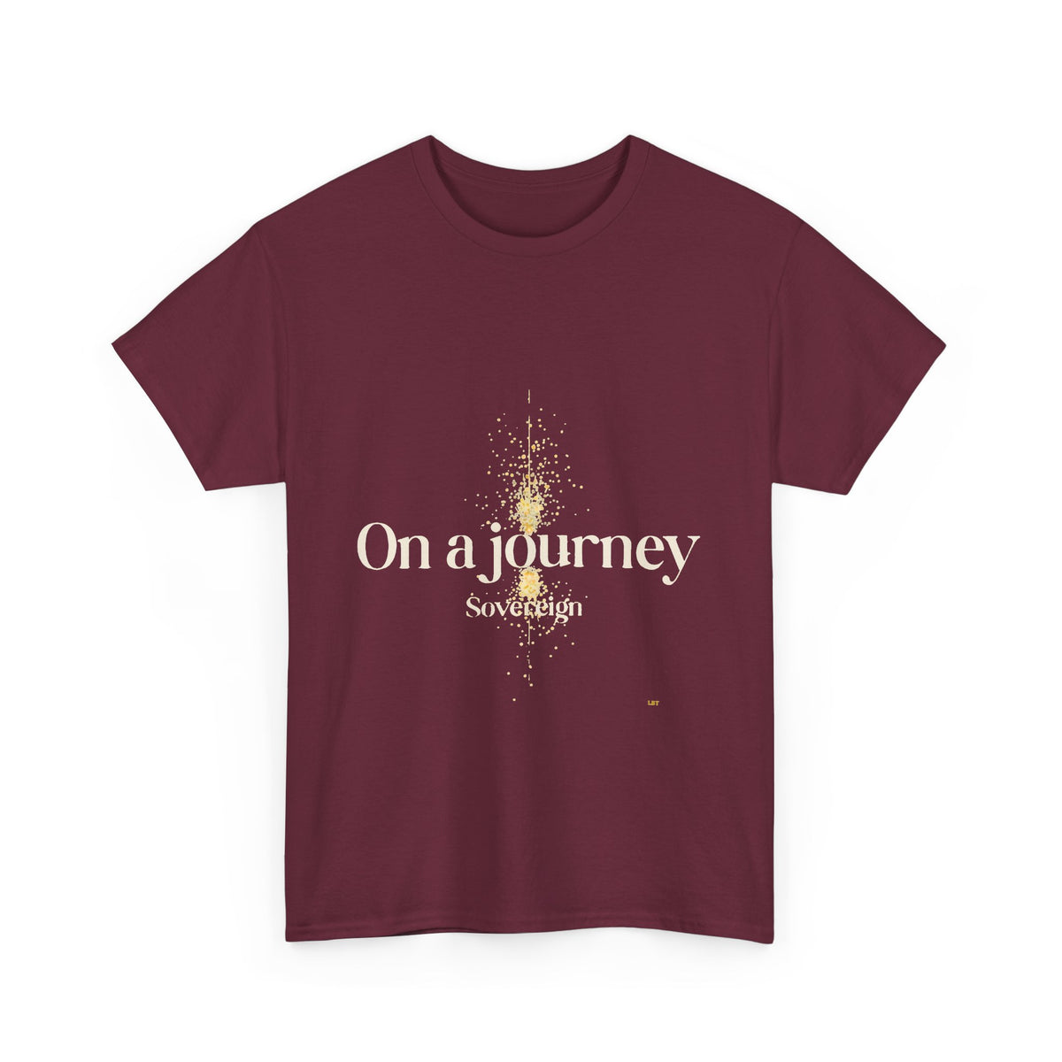 Journey Graphic Tee — "On a Journey" Inspirational White T‑Shirt
