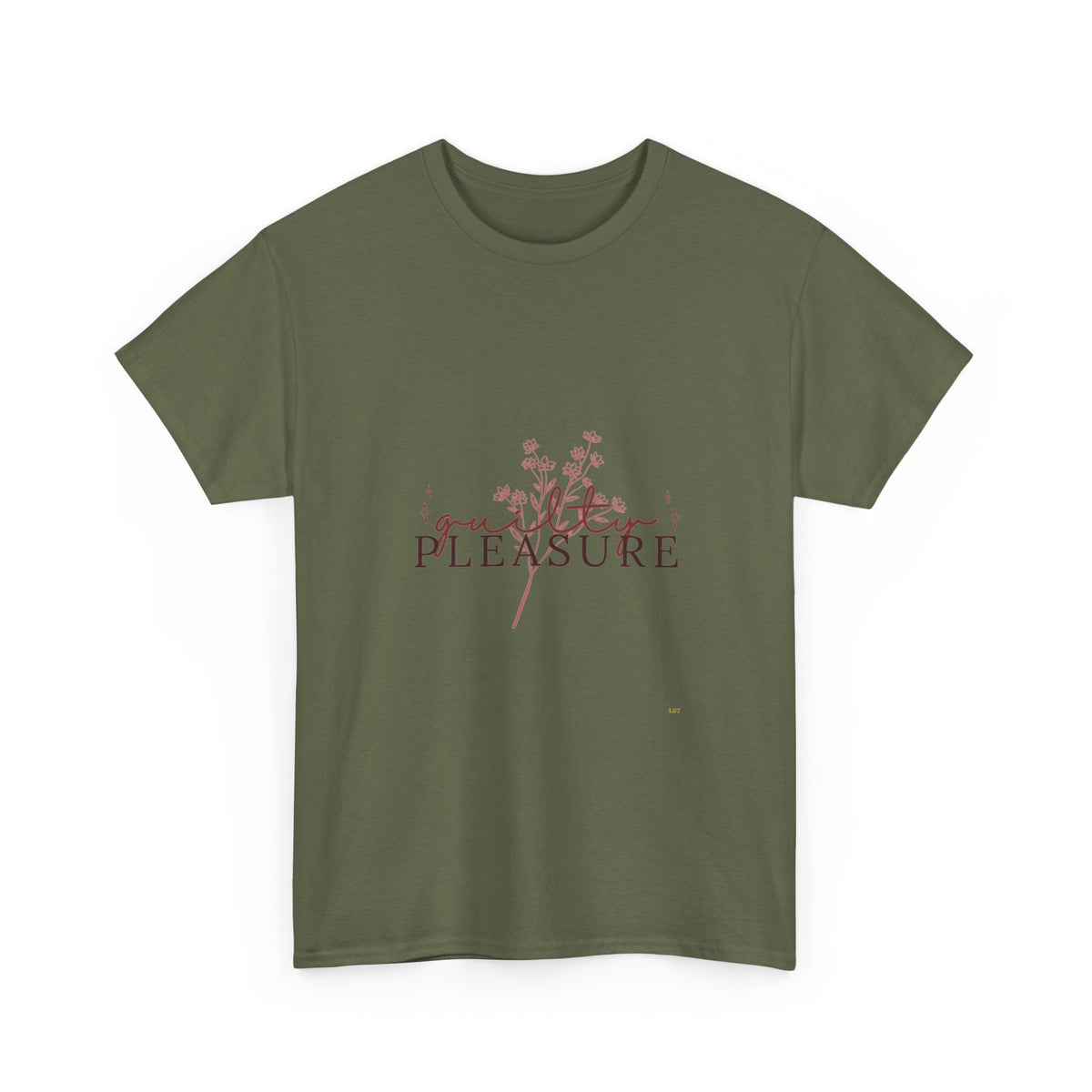 Pleasure Floral T‑Shirt — Minimal Botanical Graphic Tee