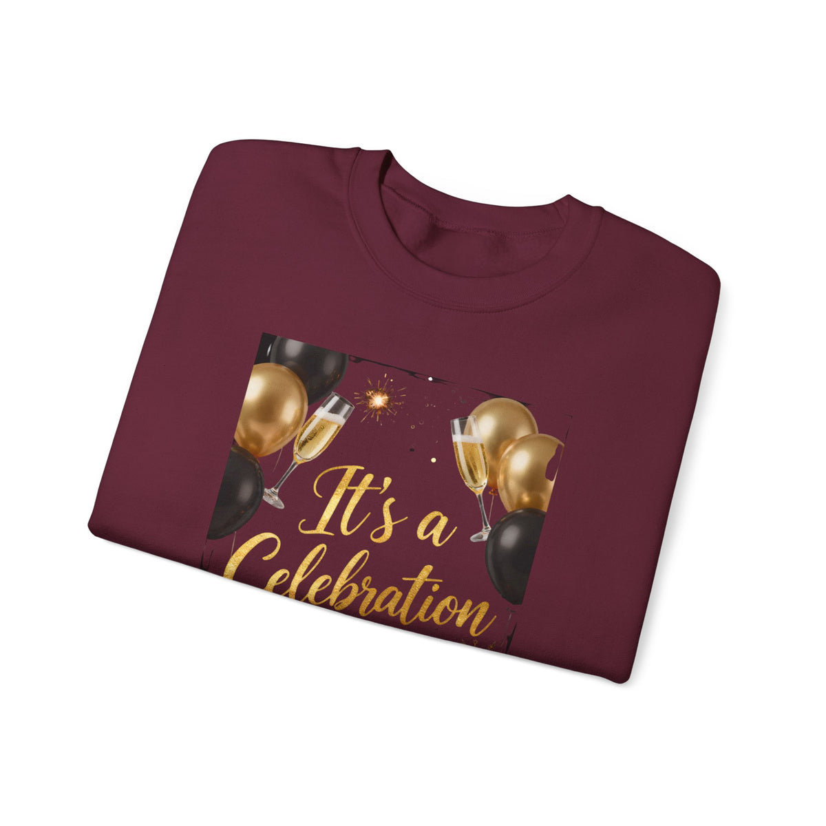 It’s a Celebration Gold & Black Sweatshirt