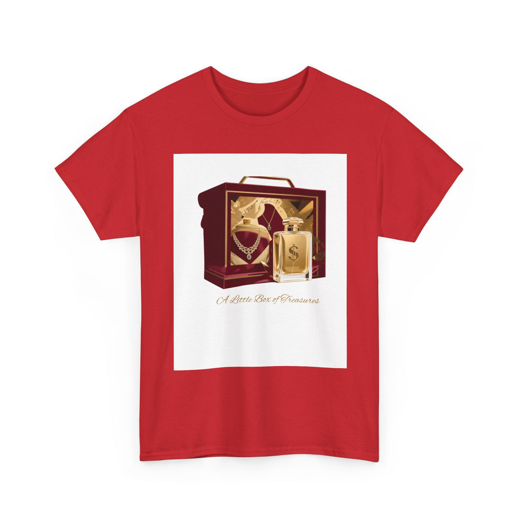 Red Jewelry Box Cotton Tee
