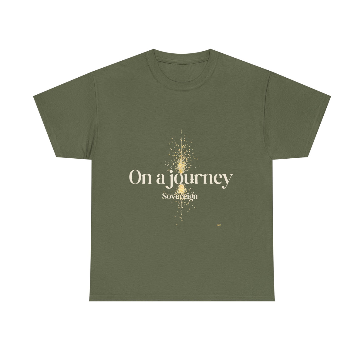 Journey Graphic Tee — "On a Journey" Inspirational White T‑Shirt