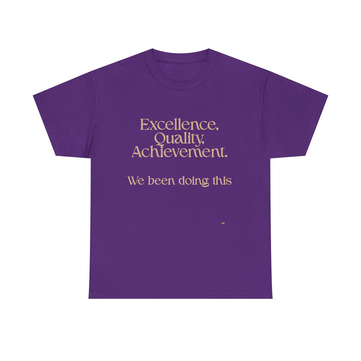 Excellence. Quality. Achievement. Tee — 'We Been Doing This' Motivational Graphic T-Shirt