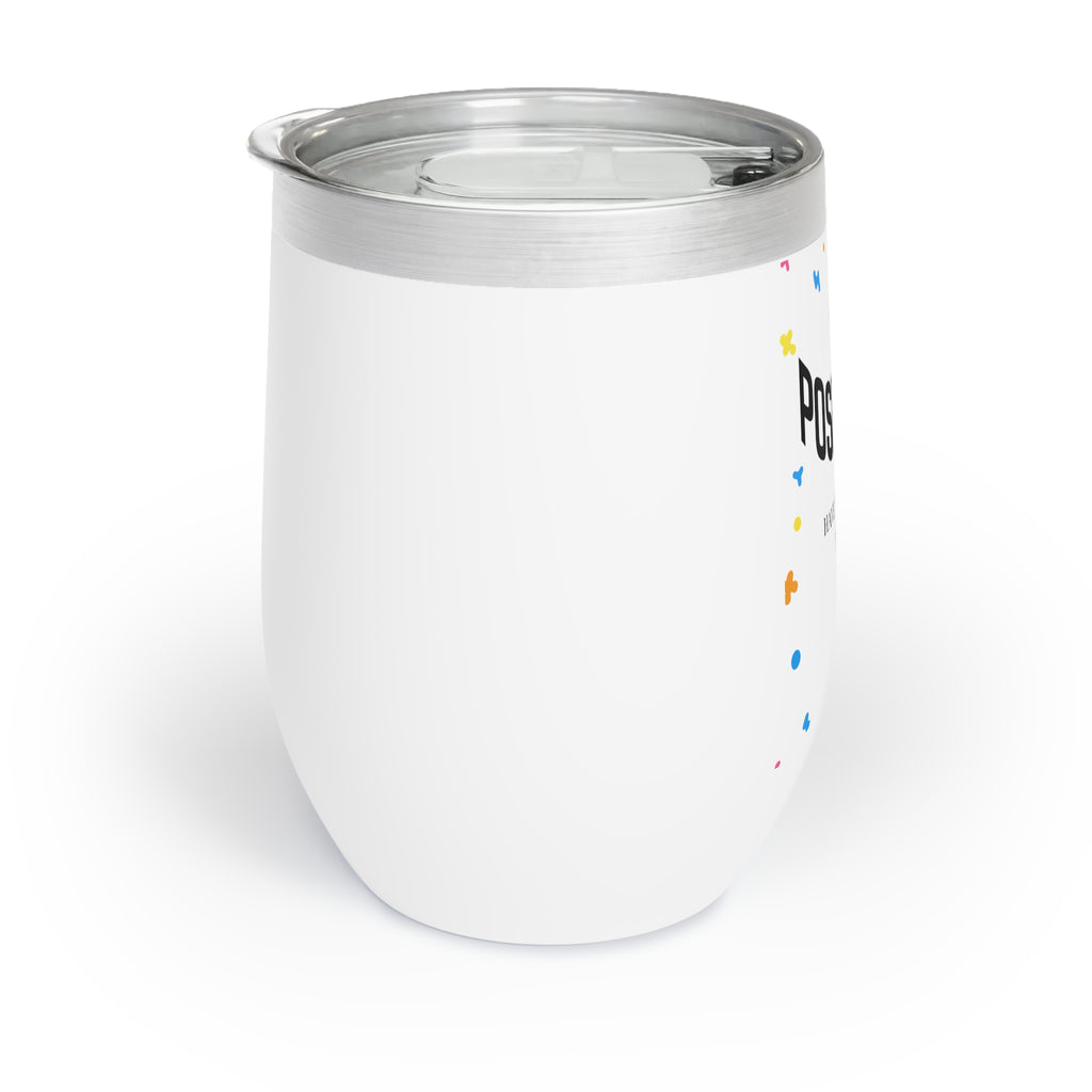 Positivity – Inspirational 12 oz Wine Tumbler