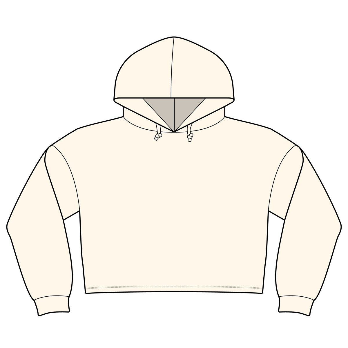 Women's Perfect Tri Midi Long Sleeve Hoodie