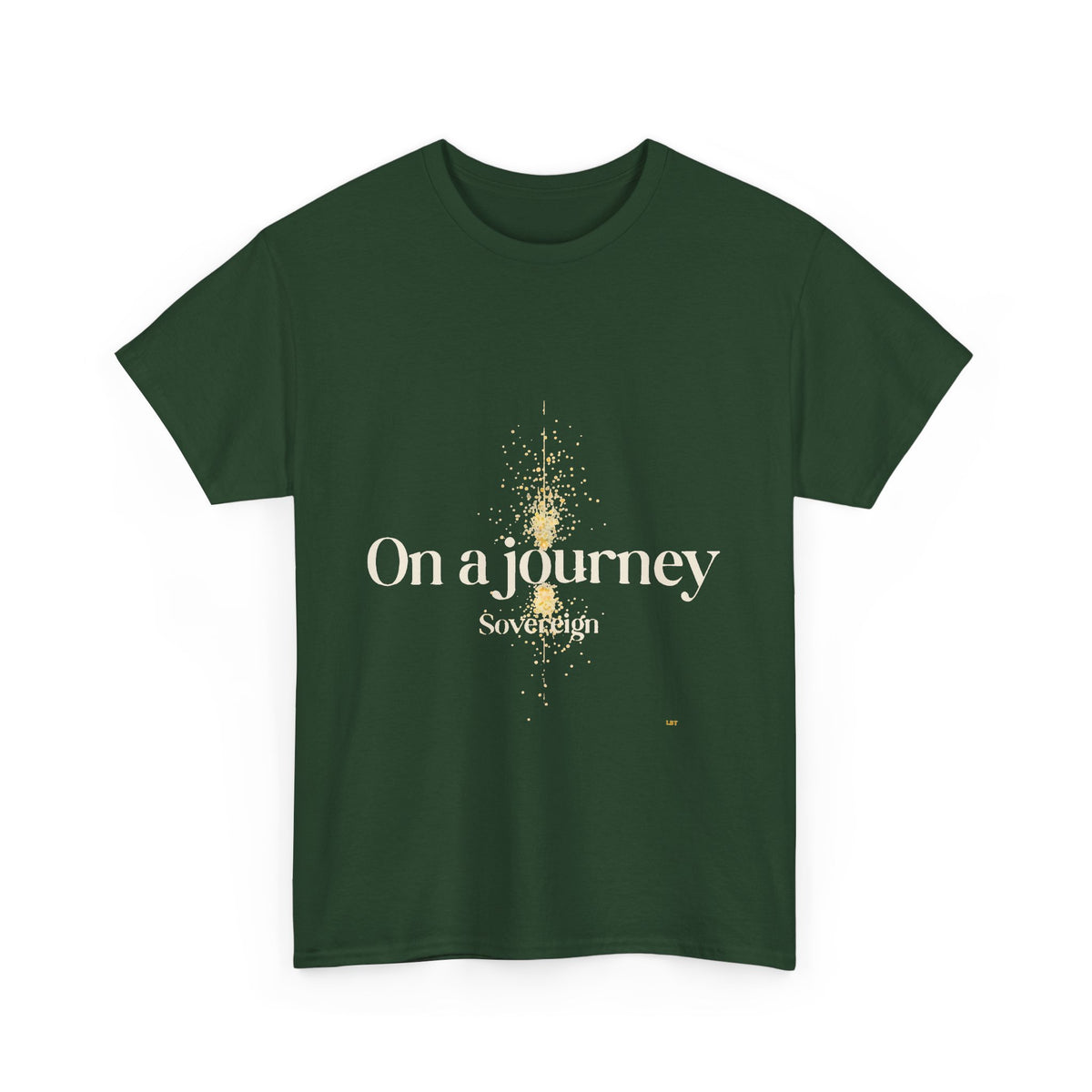 Journey Graphic Tee — "On a Journey" Inspirational White T‑Shirt