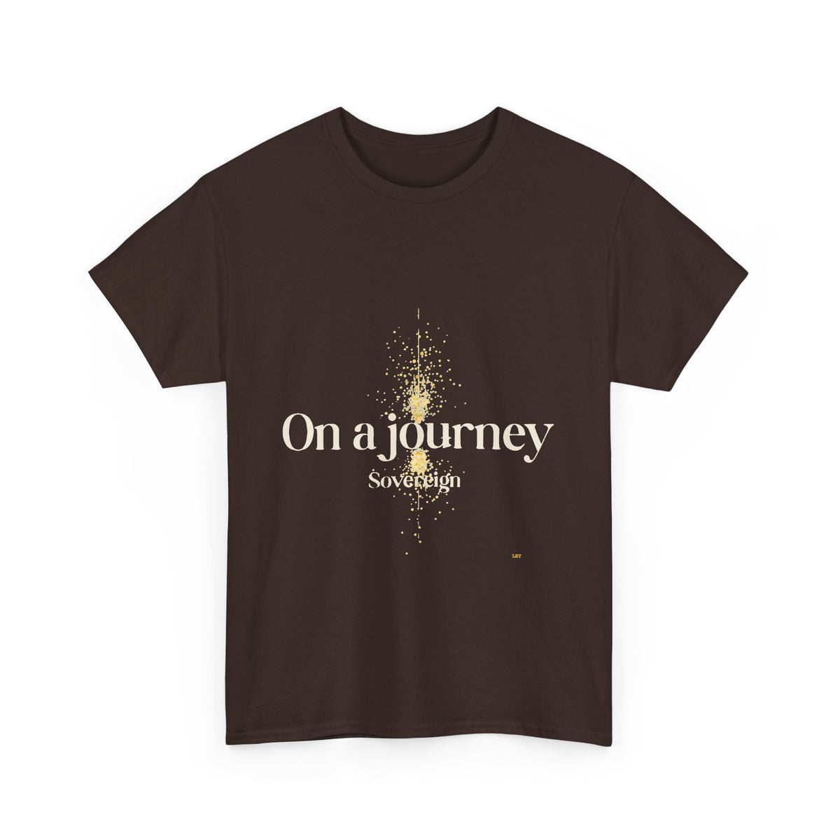 Journey Graphic Tee — "On a Journey" Inspirational White T‑Shirt