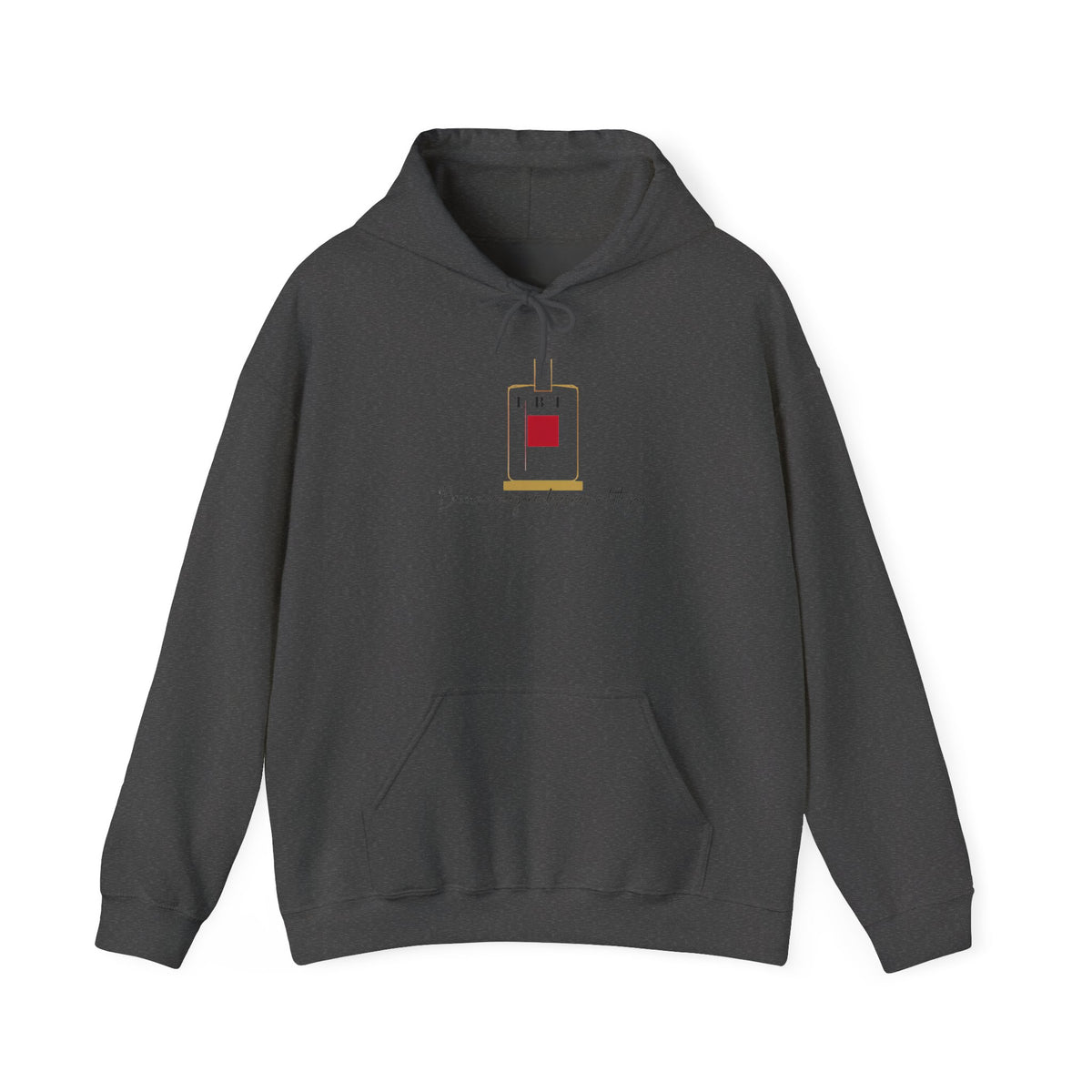 LBT Minimalist Logo Hoodie — "Because someone deserves it" Graphic