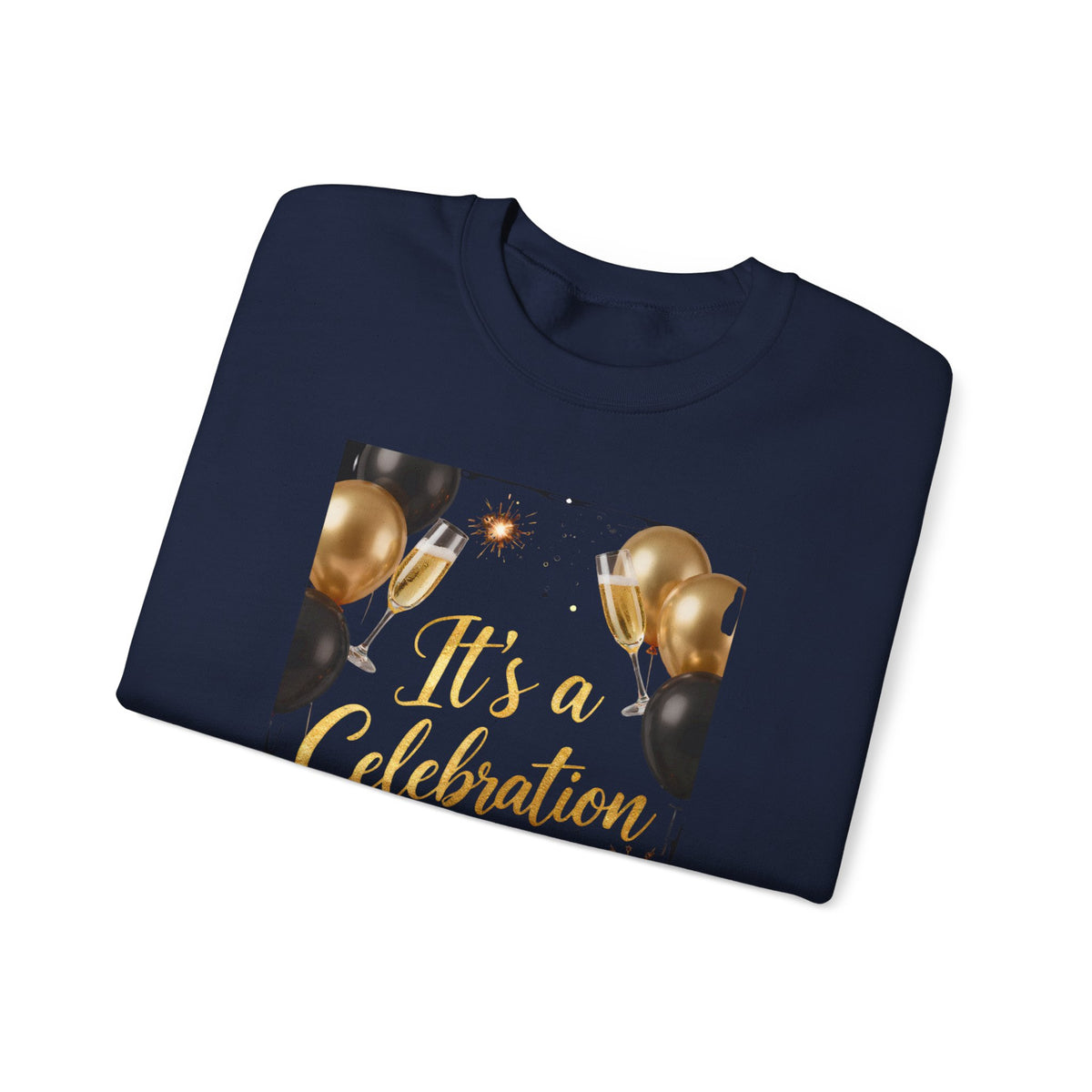 It’s a Celebration Gold & Black Sweatshirt
