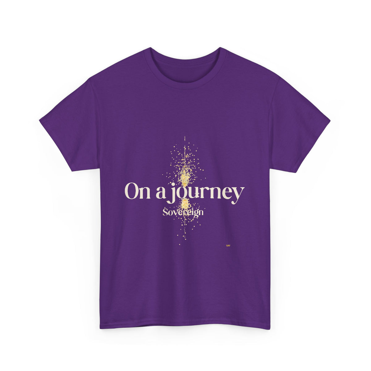 Journey Graphic Tee — "On a Journey" Inspirational White T‑Shirt