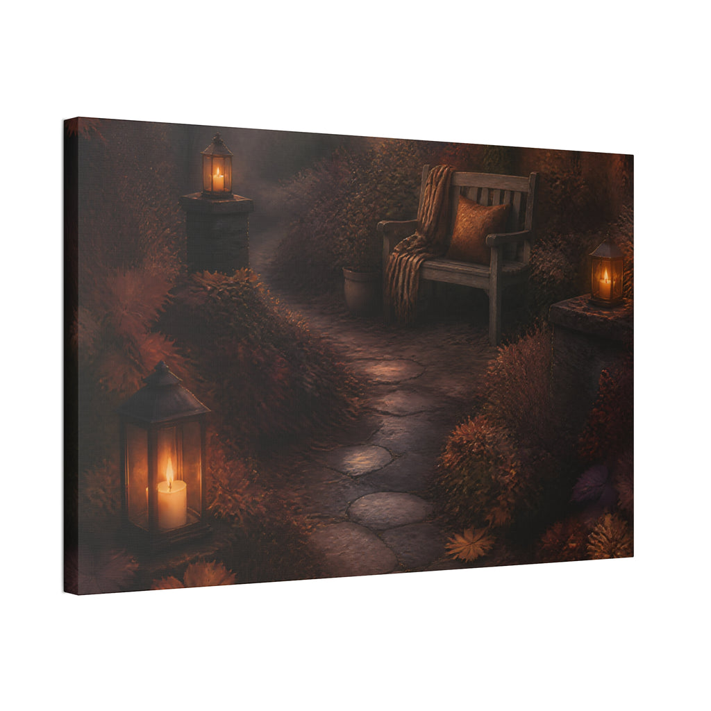 Lanterns at Dusk
