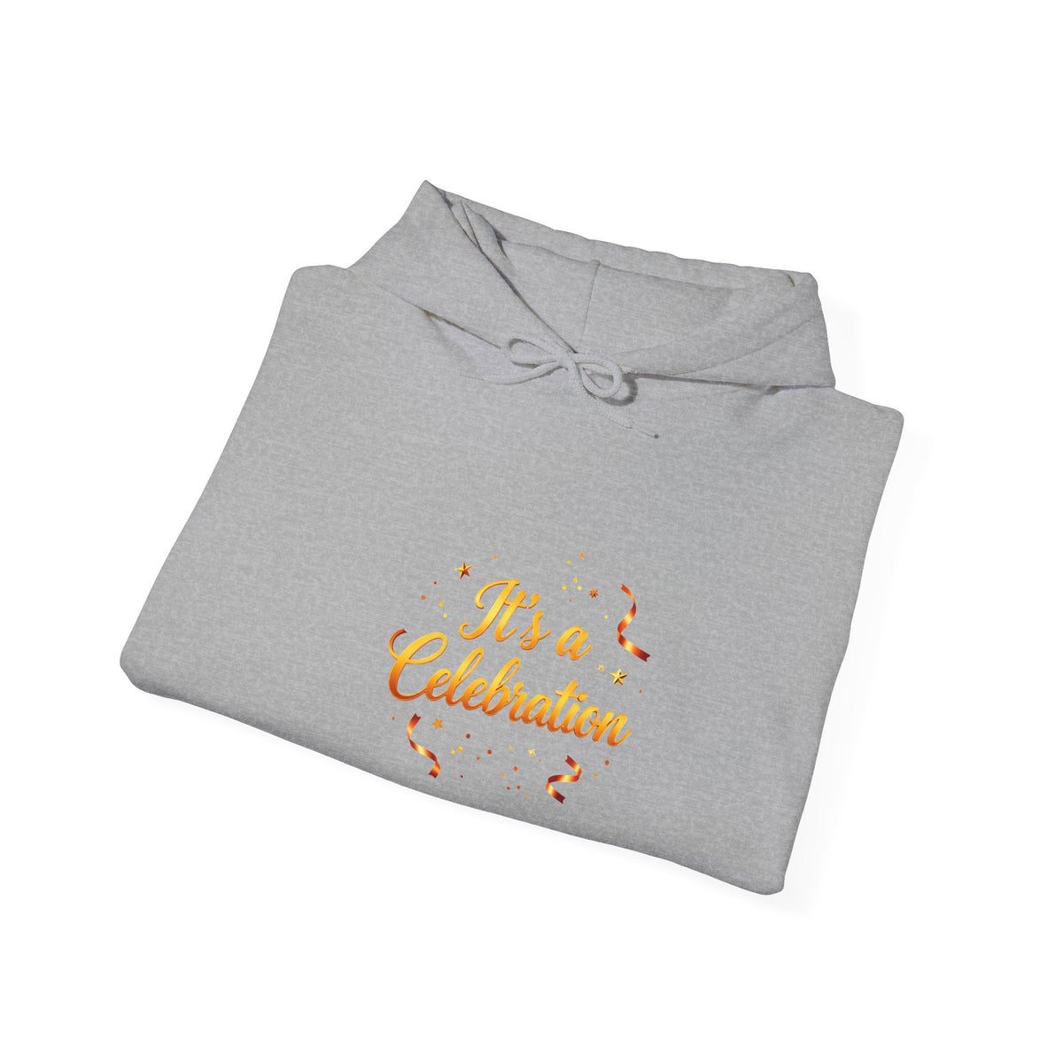 Celebration Script Hoodie — "It's a Celebration" Party Sweatshirt