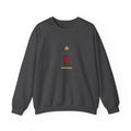 Crewneck Sweatshirt — Minimal Perfume Bottle Graphic with Subtle Script