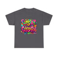 It’s a Celebration – Graffiti Graphic Heavy Cotton T-Shirt