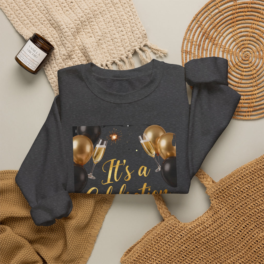 It’s a Celebration Gold & Black Sweatshirt