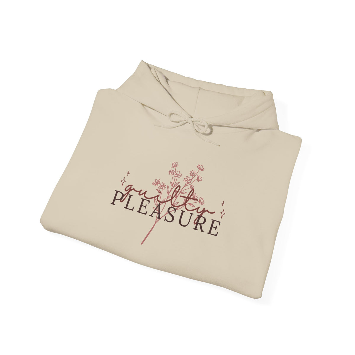 Pleasure Floral Hoodie – Minimal Cherry Blossom Graphic Pullover