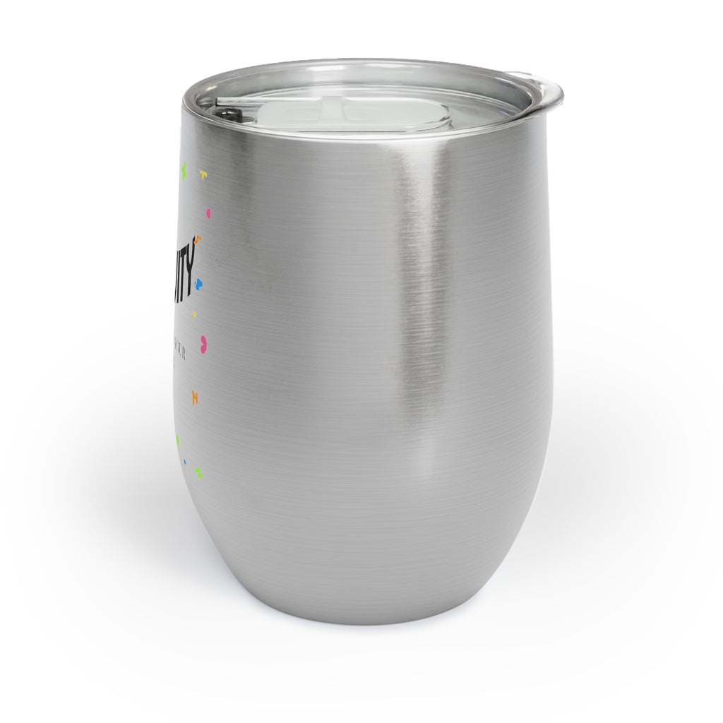 Positivity – Inspirational 12 oz Wine Tumbler