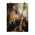 Blue Bloom Elegance – Floral Wall Art Poster